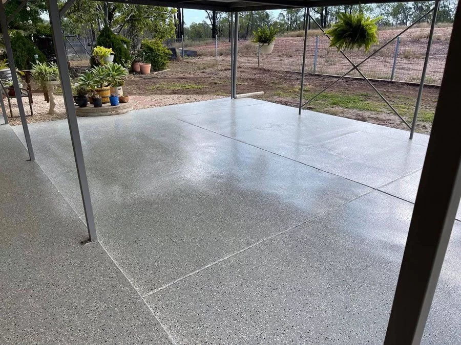 Epoxy floor coating specialists epoxy floor outdoor area